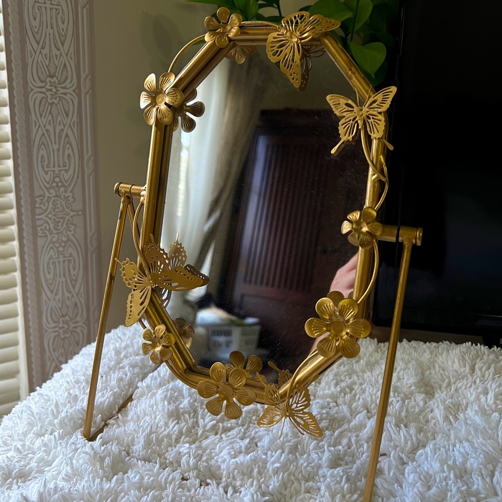 Gold Vintage Mirror